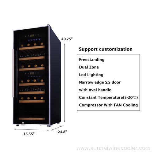 Compressor Humidor Humidity Control Wine Cooler